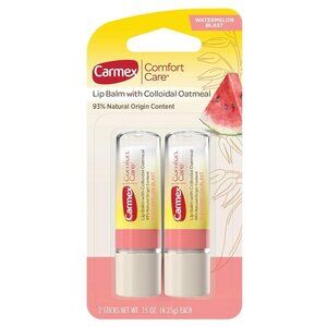 Carmex Comfort Care Natural Lip Balm - Watermelon Blast